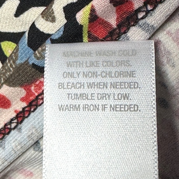 NWT Floral Hippie Strech Midi Longsleeved Dress -black red, lace puffer sleeve L - Picture 16 of 16